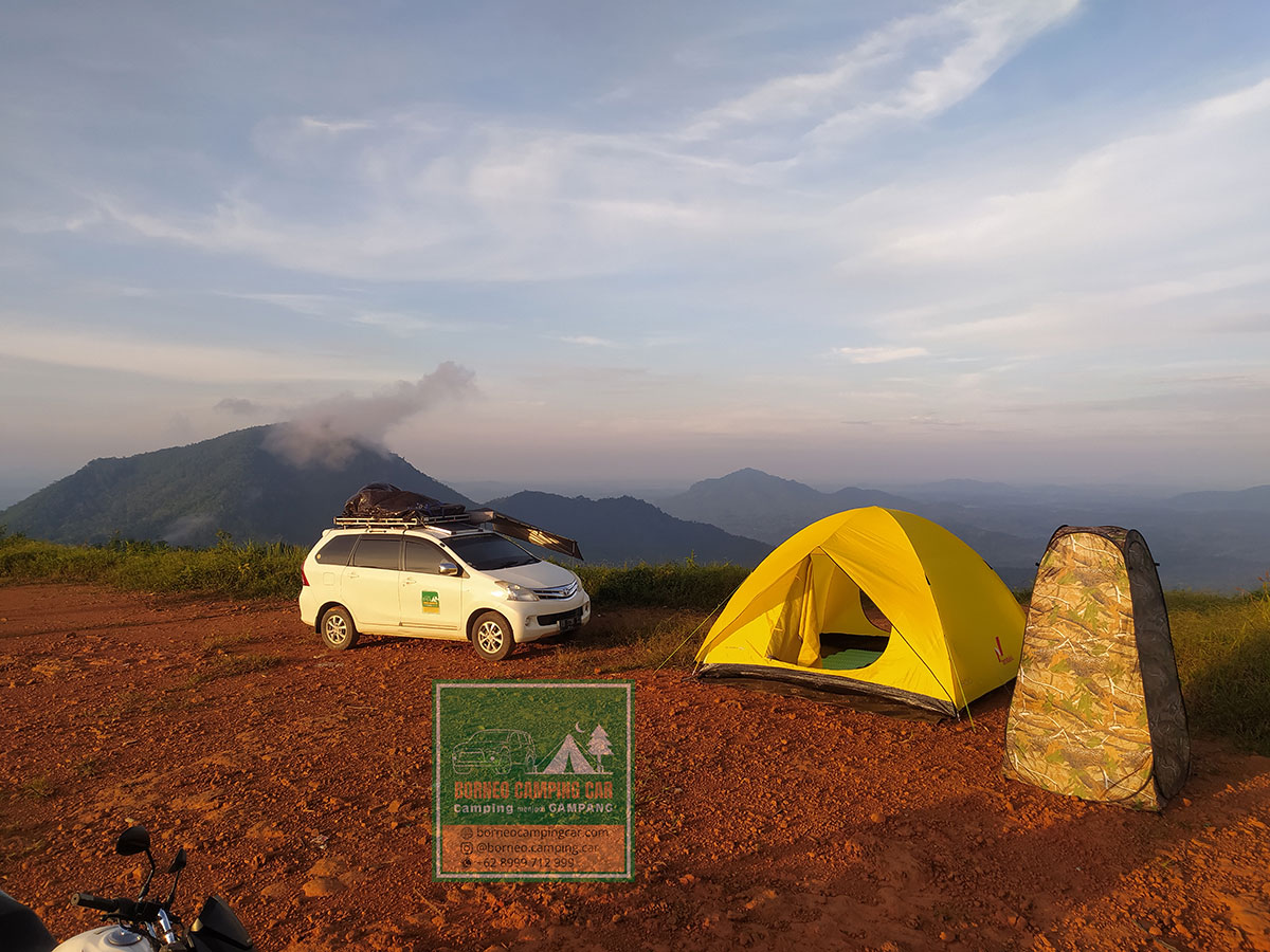 tempat camping bisa masuk mobil