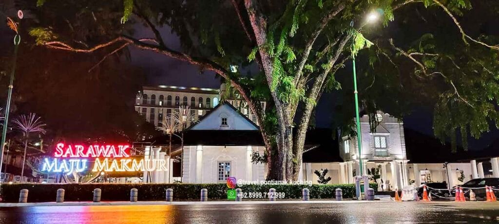 kuching waterfront sarawak